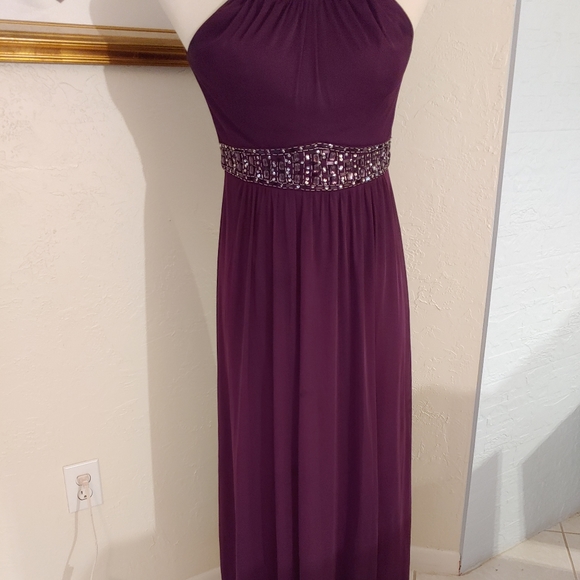 Evening gown plum/wine - Picture 2 of 3